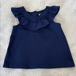 Girl’s Janie and Jack Blueprint Jersey Top, 3